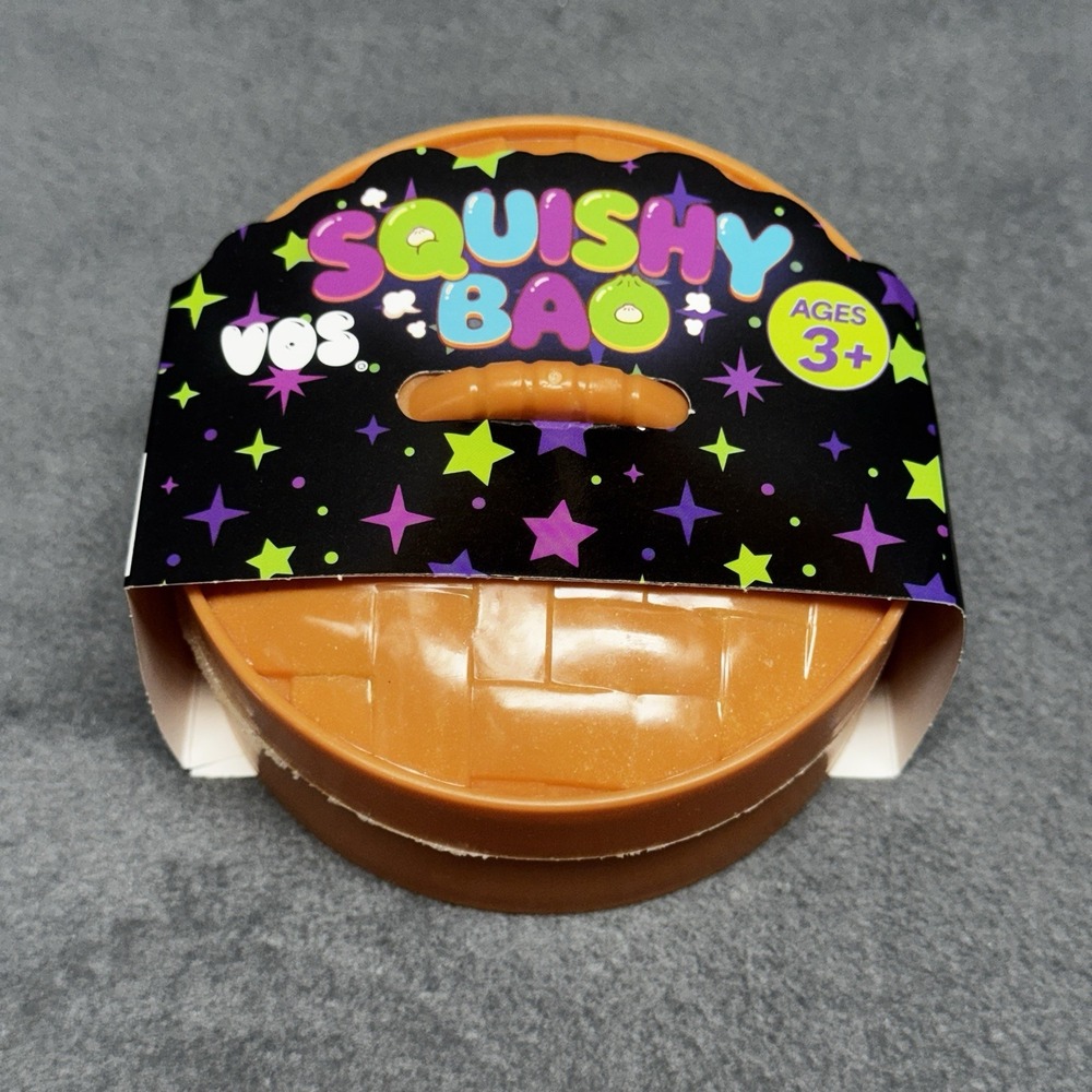 VOS Squishy Bao Squishy Fidget Sensory Stress Relief Toy Ages 3+ NEW